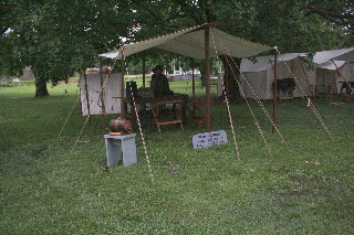 Medical Steward Bob holding down the fort    